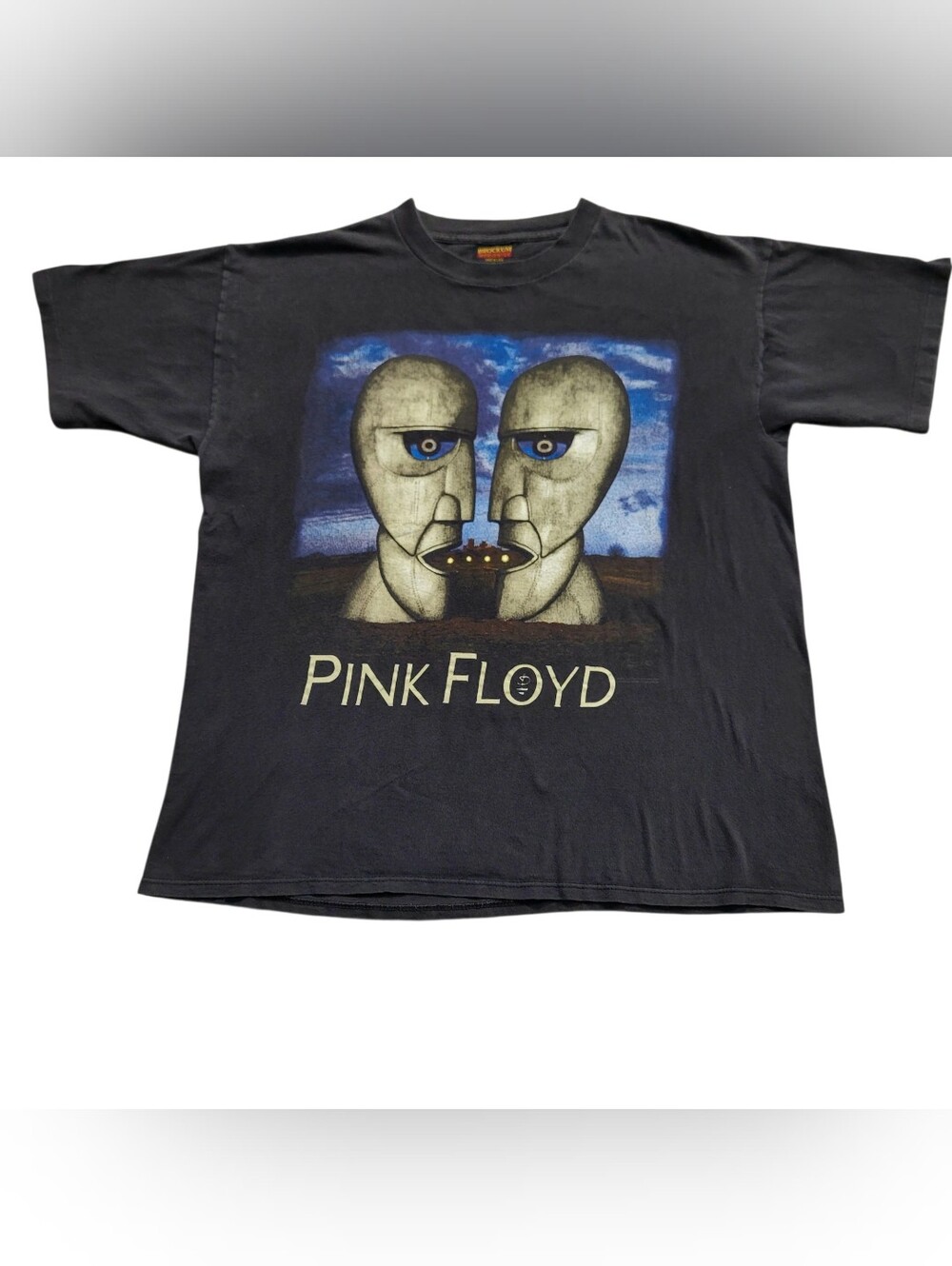 Vtg 1994 Pink Floyd Division Bell Tour Tee L Brockum Single Stitch 90s Band